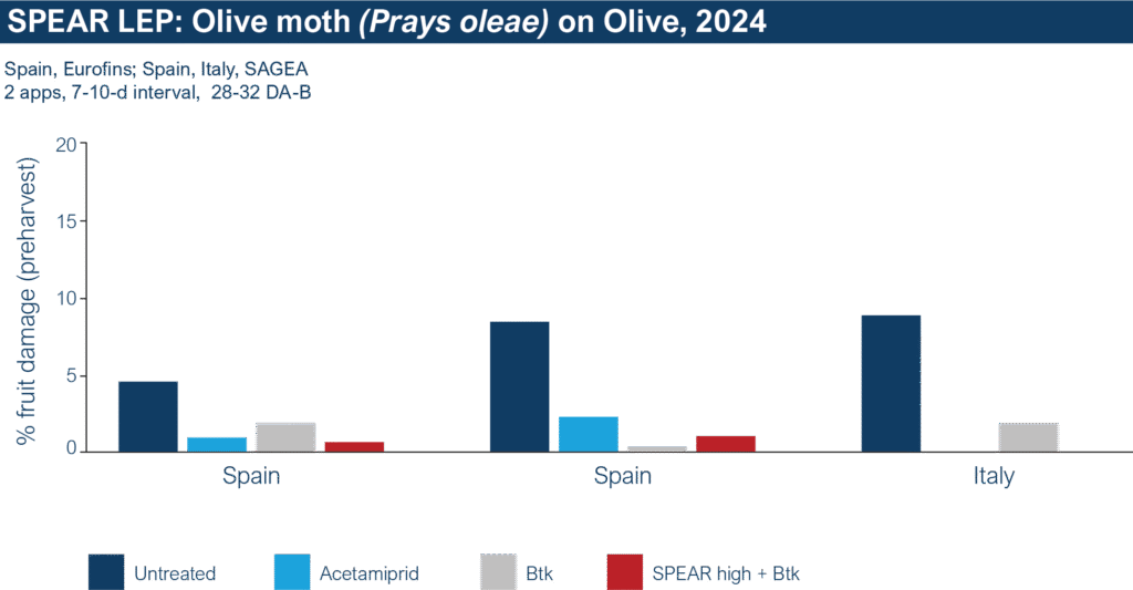 SL Olive Moth Chart
